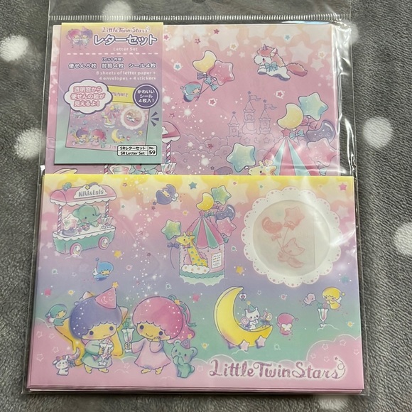 Sanrio Little Twin Stars Letter Set - Picture 2 of 5
